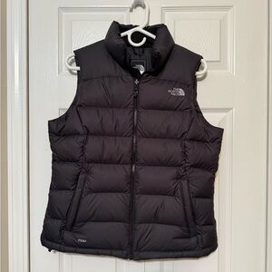 The North Face Black 700 Fill Puffer Vest